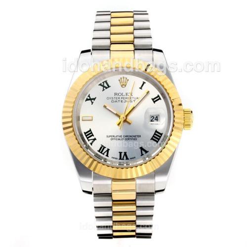 Rolex Datejust II Automatic Roman Markers with Silver Dial(Gift Box is Included) 180418