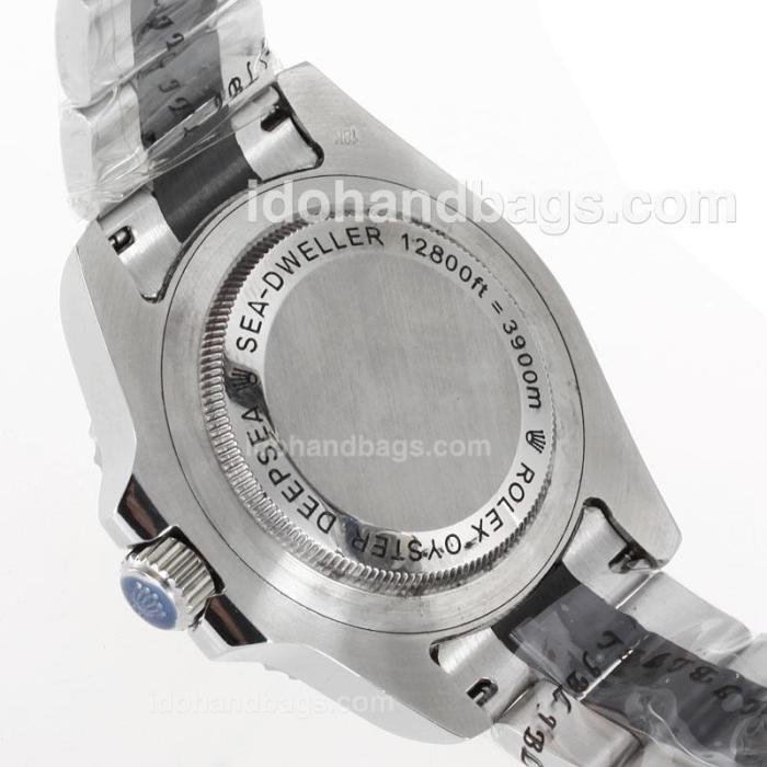 Rolex Sea-Dweller Automatic Ceramic Bezel with Black Dial S/S-Sapphire Glass 119084