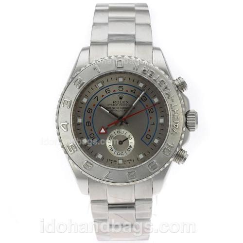 Rolex Yacht-Master II Automatic with Dark Gray Dial S/S-Same Structure as ETA Version-High Quality 71710