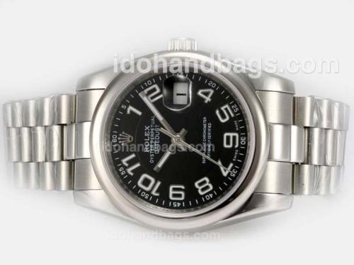 Rolex Datejust Automatic with Black Dial-Number Marking 18920