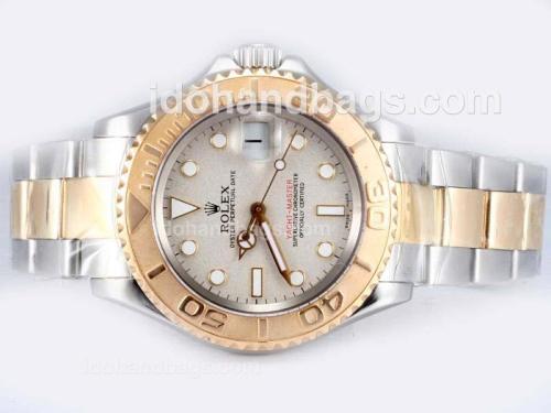 Rolex Yachtmaster Swiss ETA 2836 Movement Two Tone-14K Wrapped Gold 17475