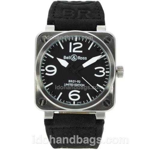 Bell & Ross BR01-92 Limited Edition with Black Dial-White Markers-38x38MM 129480