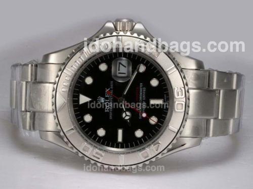 Rolex Yacht-Master Automatic With Black Dial 12135