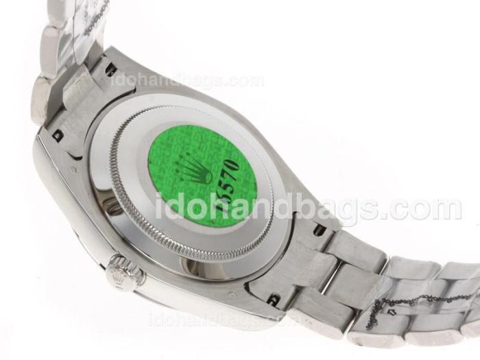 Rolex Datejust II Automatic Roman Markers with Black Dial S/S 48503