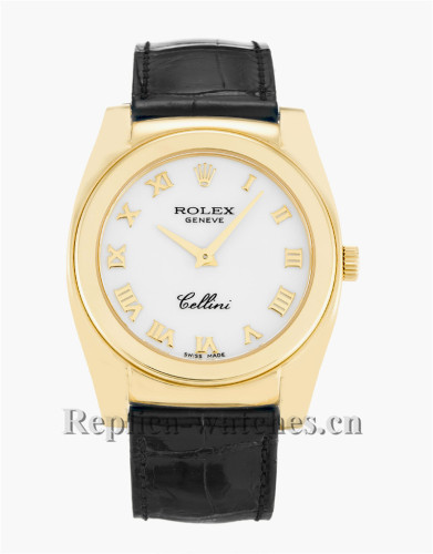Rolex Cellini White Dial 32MM 5320/8