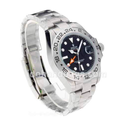 Rolex Explorer Oyster Perpetual Automatic with Black Dial S/S 190772