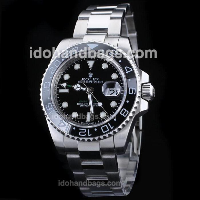 Rolex GMT-Master II Automatic with Green GMT Hand /Green GMT Markers-Ceramic Bezel 36538