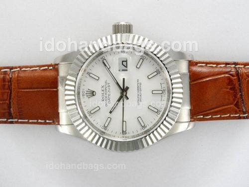 Rolex Datejust Automatic with White Dial New Version 12754