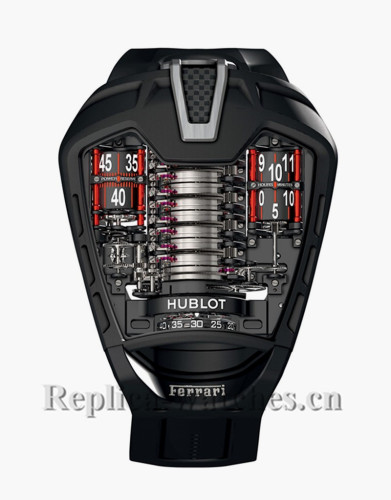 Hublot MasterPiece MP-05 Laferrari Aperta 905 Black Case Replica Watch