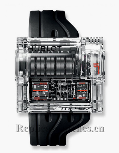 Hublot MasterPiece MP-07 Sapphire 40 Days Power Reserve Replica Watch 907.JX.0001.RX