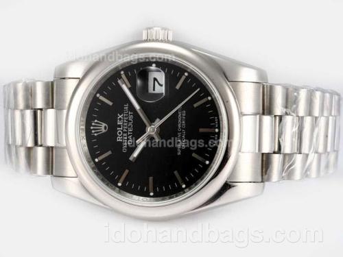 Rolex Datejust Automatic with Black Dial 18067