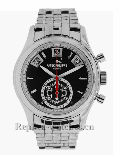 Patek Philippe Replica Complications Stainless-Steel Annual Calendar Chronograph 40MM Watch 59601A010