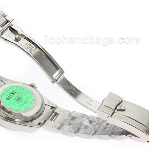 Rolex Air-King Swiss ETA 2836 Movement Roman Markers with Champagne Dial S/S-Mid Size 71752