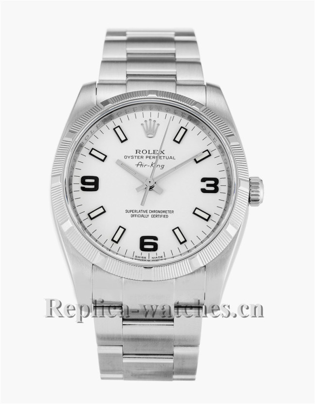 Rolex Air King Stainless Steel Strap 114210