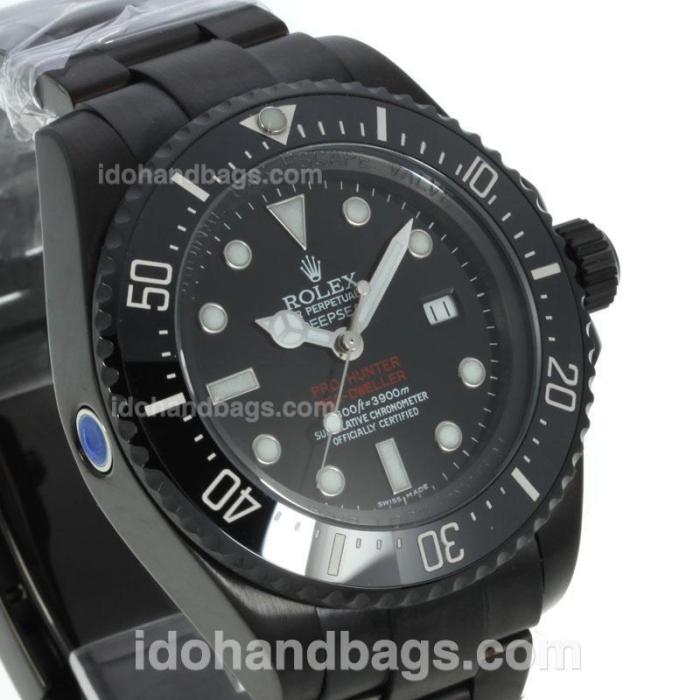 Rolex Pro Hunter Deep Sea PVD Case with Swiss ETA 3135 Movement-1:1 Version 45979