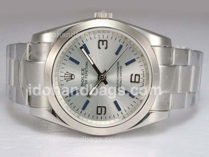 Rolex Air-King Oyster Perpetual Automatic with White Dial 11680