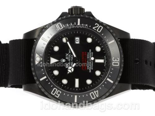 Rolex Pro Hunter Deep Sea Swiss ETA 2836 Movement PVD Case with Nylon Strap-1:1 Version 41046