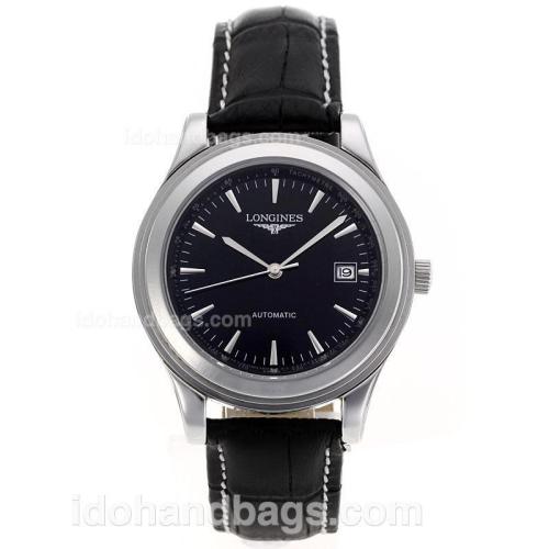 Longines Master Collection Automatic Stick Markers with Black Dial-Sapphire Glass 83762