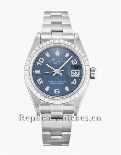 Rolex Lady Oyster Perpetual Blue Dial 26MM 79240
