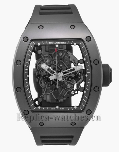 Replica Richard Mille Grey Boutique Edition Titanium RM055 Watch