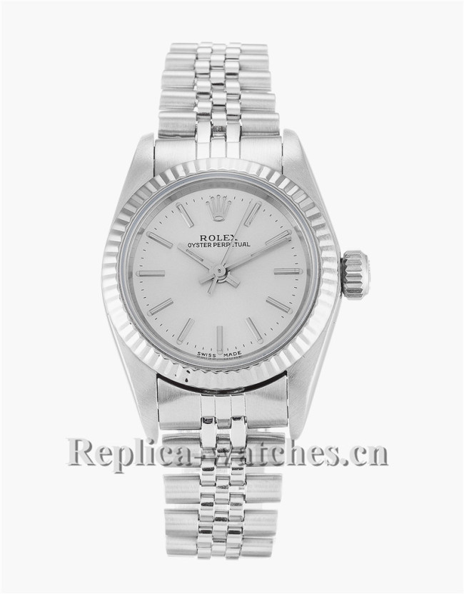 Rolex Lady Oyster Perpetual White Dial 24MM 67194