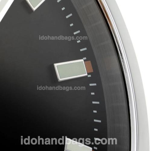 Rolex Milgauss Wall Clock with Black Dial-White Marker 182440