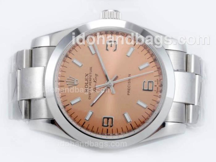 Rolex Air-King Precision Automatic with Champagne Dial 23143