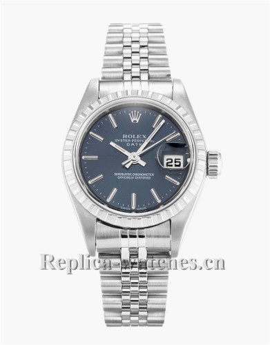 Rolex Lady Oyster Perpetual Blue Dial 25MM 79240