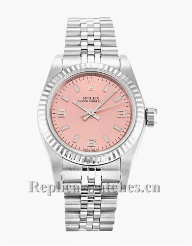 Rolex Lady Oyster Perpetual Pink Dial 26MM 76094