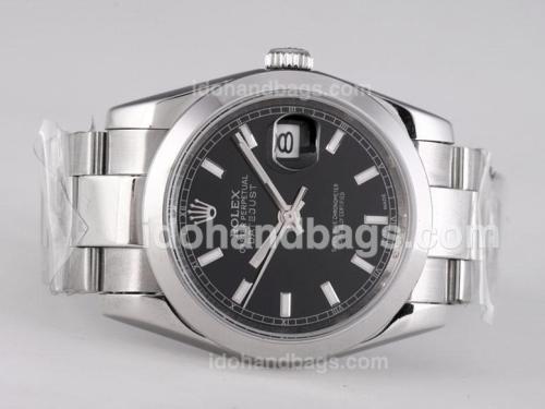 Rolex Datejust Automatic with Black Dial 25776