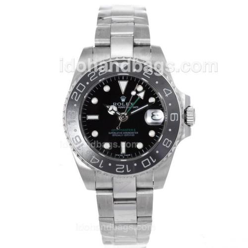 Rolex GMT-Master II Automatic with Ceramic Bezel S/S-Lady Size 56148