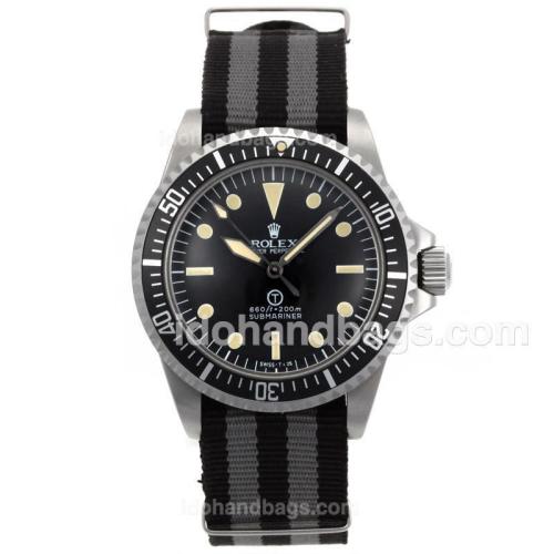 Rolex Submariner Swiss ETA 2836 Movement with Black Dial-Vintage Edition 52413
