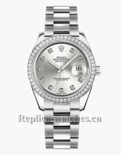 Replica Rolex Datejust 178384 Stainless Steel Case Silver Dial 31mm Womens Watch 