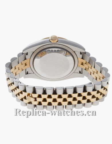 Replica Rolex Datejust 116243 Stainless Steel Case Black Dial 36mm Unisex watch