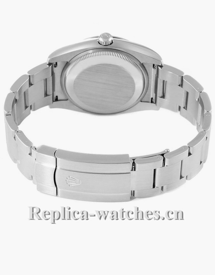 Replica Rolex Oyster Perpetual 114200  Stainless steel case 34mm White Grape Dial Mens Watch