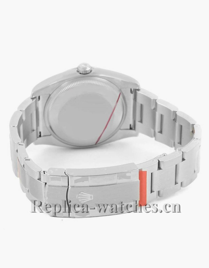 Replica Rolex Oyster Perpetual 116000 White Grape Dial 36mm Mens Watch 
