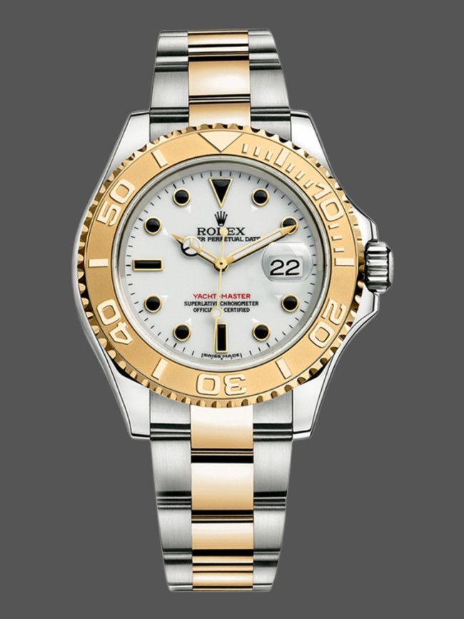 Rolex Yacht-Master 16623 Gold Bezel 40mm Mens replica Watch