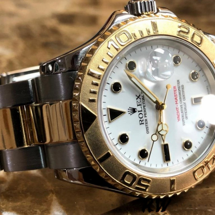 Rolex Yacht-Master 16623 Gold Bezel 40mm Mens replica Watch