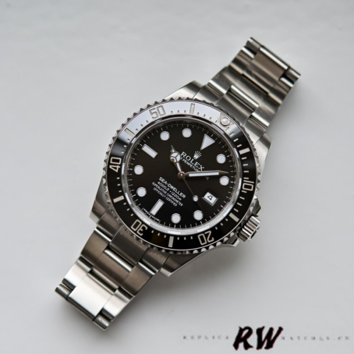 Rolex Sea-Dweller 4000 116600 0001 Black Dial 40mm Mens replica Watch