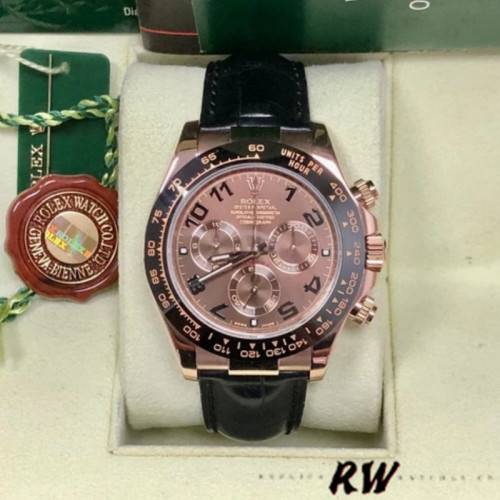 Rolex Cosmograph Daytona 116515 Chocolate Brown Dial 40mm Mens Replica Watch