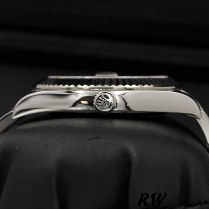 Rolex Datejust II 116334 Silver Diamond Dial 41mm Mens Replica Watch