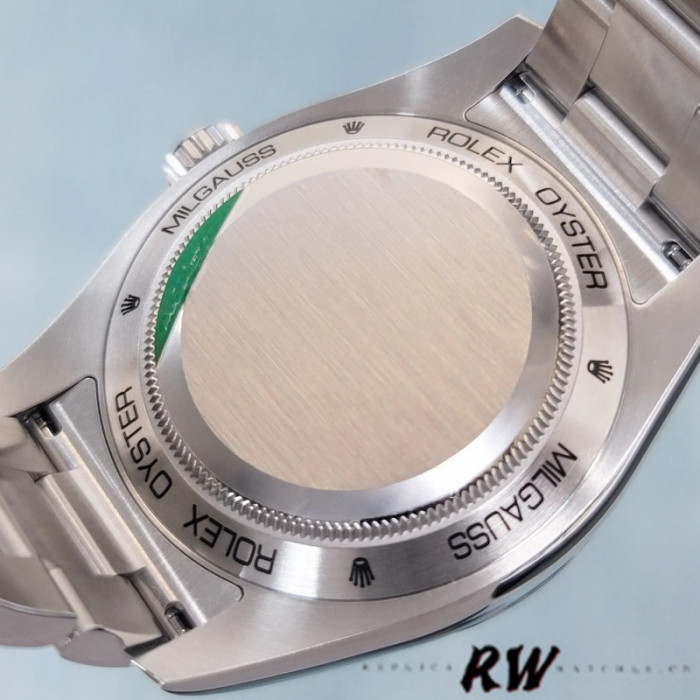 Rolex Milgauss 116400GV Stainless Steel Z-blue Dial 40mm Mens Replica Watch