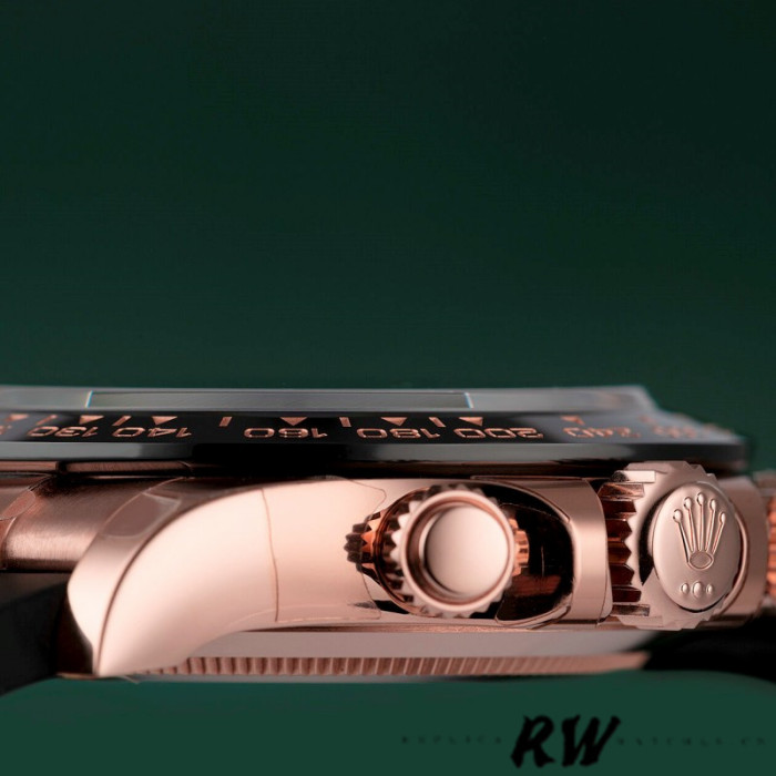 Rolex Cosmograph Daytona 116515LN Rose Gold Black Dial 40mm Mens Replica Watch