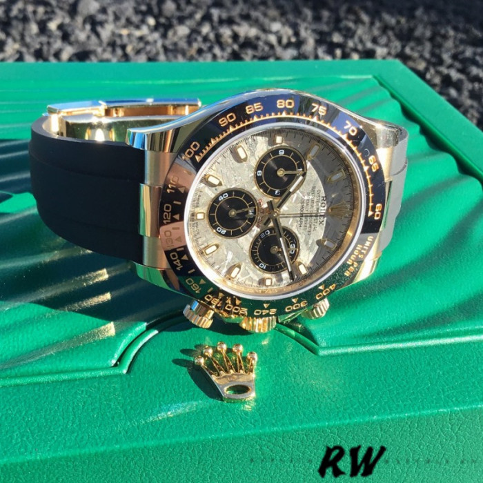 Rolex Cosmograph Daytona 116518LN Meteorite and Black Index Dial 40mm Mens Replica Watch