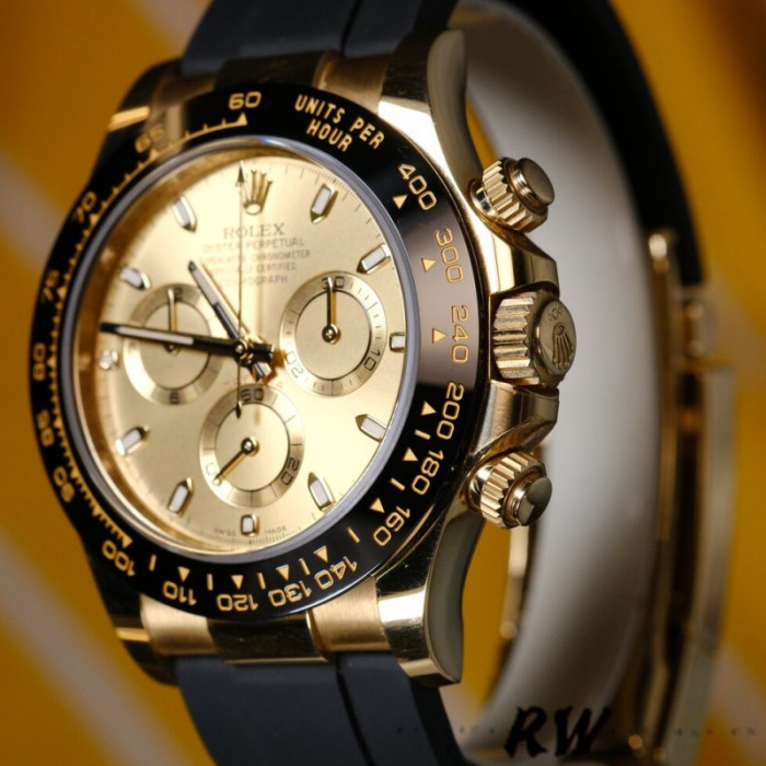 Rolex Cosmograph Daytona 116518 Champagne Dial Automatic 40mm Mens Replica Watch