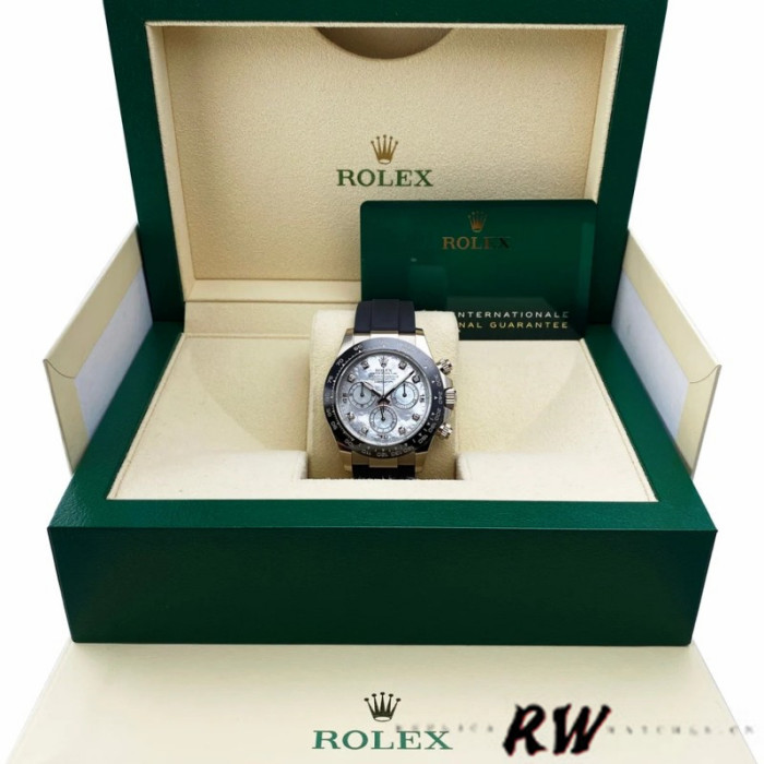 Rolex Cosmograph Daytona 116519 Mother of Pearl Dial 40mm Mens Replica Watch