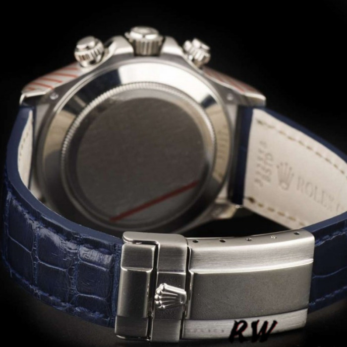 Rolex Daytona 116589BR Sodalite Dial Baguette Diamond Bezel 40mm Mens Replica Watch