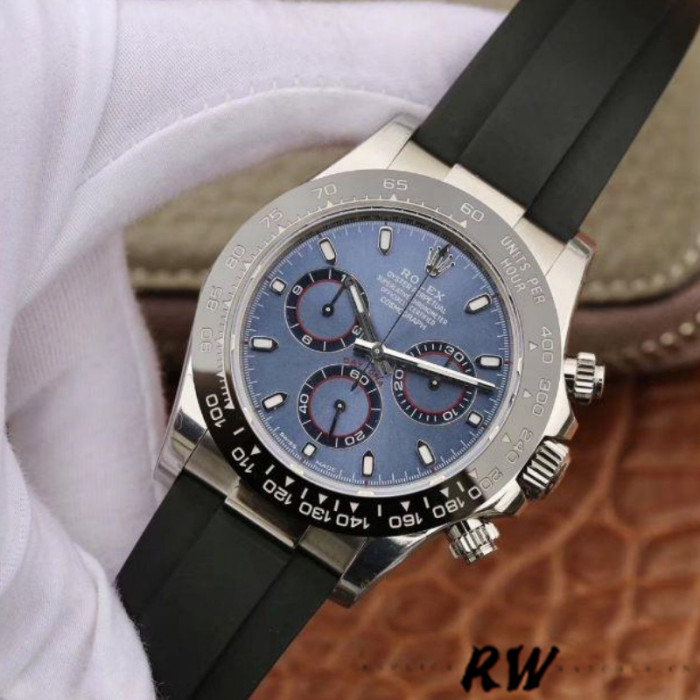 Rolex Daytona Cosmograph 116519 Blue Dial 40mm Mens Replica Watch