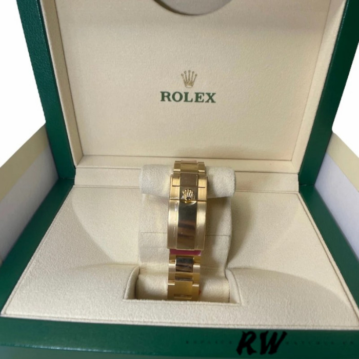 Rolex Daytona 116528 Yellow Gold Black Paul Newman Dial 40mm Mens Replica Watch
