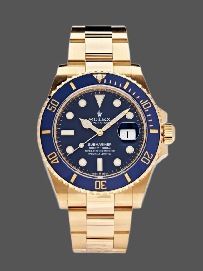 Rolex Submariner Date 116618LB Blue Dial 40mm Mens Replica Watch